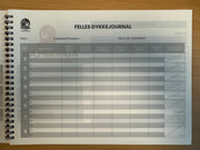 Felles dykkejournal - A4 vannfast ark 100stk